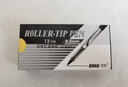 愛好(AIHAO)0.5MM簽字筆黑色直液式走珠筆子彈頭辦公用水性筆大容量直液筆 AH2000 曬單實(shí)拍圖
