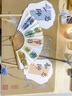 端午節(jié)揚(yáng)州非遺漆扇成品漂流漆扇禮品蘇州伴手禮手工飾品扇子 五款各一 曬單實(shí)拍圖