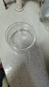 水之銘（SHUI ZHI MING） 水之銘 家用早餐杯牛奶杯女微波爐加熱玻璃水杯玻璃杯喝水杯帶把 平底款+木勺 曬單實拍圖