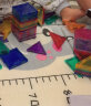 弥鹿（MiDeer）儿童彩窗磁力片积木生日礼物自由拼插磁性棒磁铁玩具新年礼盒 100片钻面彩窗-含小车*2+收纳袋 晒单实拍图