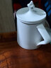叁旬 水滴太湖石馬克杯帶蓋過(guò)濾茶杯辦公室泡茶杯子喝茶杯陶瓷水杯 太湖石個(gè)人杯【素白】 曬單實(shí)拍圖