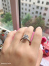 DR求婚鉆戒LOVELINE簡(jiǎn)奢結(jié)婚王妃鉆石戒指女A16001 50分F色VS1 【GIA證書+禮盒】 曬單實(shí)拍圖