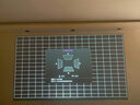 蝦皮投影幕布白天直投家用高清抗光投影布免打孔簡易幕布臥室客廳移動便攜貼墻辦公可折疊投影儀屏幕布 折疊抗光幕布 120寸16：9（配魔術(shù)貼免打孔安裝） 曬單實拍圖