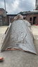 原始人帳篷戶外露營(yíng)用品裝備全自動(dòng)速開(kāi)便攜折疊野營(yíng)野外防雨室內(nèi) 兩門兩窗3-4人+防潮墊 曬單實(shí)拍圖