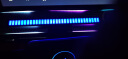 快闪狼汽车装饰灯车载声控音乐RGB拾音节奏灯电脑桌面摆件氛围灯音频灯 声控拾音灯16颗-充电款 氛围音频灯 实拍图