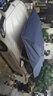 齊選汽車(chē)遮陽(yáng)傘車(chē)頂全自動(dòng)移動(dòng)車(chē)棚車(chē)衣教練車(chē)遮陽(yáng)傘折疊帳篷防曬雨冰 半自動(dòng)車(chē)篷【藏青】--4.2*2.2m 曬單實(shí)拍圖