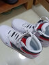李寧男鞋板鞋休閑運動(dòng)鞋男騎士春秋季小白鞋高幫經(jīng)典休閑鞋滑板男鞋子 白/紅 45碼 曬單實(shí)拍圖