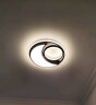 TCL 照明 轻奢卧室灯客厅吸顶灯具套餐led后现代北欧大气简约 秋月-55W-三色调光 实拍图