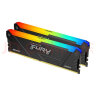 金士顿 (Kingston) FURY 32GB(16G×2)套装 DDR4 3200 台式机内存条 Beast野兽系列 RGB灯条 骇客神条 实拍图