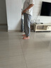 孕尚孕婦褲子運動(dòng)褲秋冬外穿加絨加厚寬松直筒束腳兩穿衛褲孕期休閑褲 深灰【春秋款】 M【建議90～115斤】 曬單實(shí)拍圖