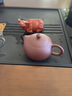 俊器萬(wàn)相宜興紫砂茶寵牛擺件可養孫易生肖牛茶玩精品臥牛雕塑茶桌擺件禮物 牛氣沖天 朱泥款 曬單實(shí)拍圖