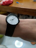 卡西歐（CASIO）卡西歐小黑表(CASIO)手表 個性時尚潮流運(yùn)動學(xué)生電子表 白盤黑色橡膠帶MQ-24-7E 曬單實(shí)拍圖