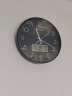 Timess 挂钟电波钟客厅万年历钟表简约日历温度时钟2024自动对时挂墙表 经典黑35CM电波款 实拍图