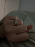 海盜船銀飾 草木銀戒指女時(shí)尚個(gè)性復古指環(huán)男原創(chuàng  )精致潮流氣質(zhì)對戒 草木戒指 PRG0126【6號】 曬單實(shí)拍圖