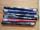 晨光直液式中性筆0.5mm直液式水筆逸品簽字筆ARP41801辦公簽字筆液體走珠筆學(xué)生考試大容量 6支混色【50901】 曬單實(shí)拍圖
