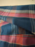 七匹狼睡裤男纯棉阿罗裤居家短裤大裤衩男夏季薄款男士沙滩裤宽松五分裤 五分中长款-深蓝 大码/4XL(建议180-200斤) 实拍图