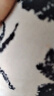 詩(shī)蒂淑棉服女大學(xué)生2025年新款冬季格子潮立領(lǐng)短款面包服棉襖加厚外套 黑色 S -105斤以?xún)?曬單實(shí)拍圖