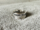 AWNL 密宗禪定吉祥草海戒指男925銀輕奢時(shí)尚飾品送男友生日禮物 Hk#20(內徑19.04mm) 曬單實(shí)拍圖
