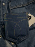 Calvin Klein  Jeans24春季新款男士休闲简约布标贴袋纯棉牛仔衬衫J325545 1A4-牛仔浅蓝 M 晒单实拍图