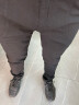 南极人（Nanjiren）【两条装】休闲裤男春夏季薄款冰丝修身直筒宽松裤子男士商务长裤 621灰色+621黑色 30 实拍图