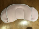 巢生（nestraw） 嬰兒枕頭定型枕寶寶新生兒0-1歲3-6個月幼兒枕 滿天星小U定型枕【粉色】 曬單實拍圖