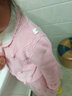 婉凱女童套裝秋冬款加絨毛衣裙兩件套洋氣公主裙兒童裙子連衣裙外套 兔子挎包款 粉色 130 推薦身高122cm左右 曬單實(shí)拍圖