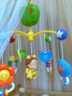 谷雨婴儿床铃音乐旋转床头摇铃玩具0-1岁新生儿宝宝床头风铃吊铃玩具 多功能音乐床铃(绿色) 实拍图