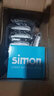 西蒙（SIMON）開關插座 i6air系列雅白色 超薄鋼底板家用86型墻壁暗裝開關 錯位五孔 曬單實拍圖