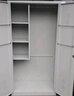 建耀不銹鋼工具清潔柜單雙門(mén)衛生柜鐵皮帶鎖鋼制拖把掃帚柜保潔柜 雙門(mén)清潔柜【冷軋板】 曬單實(shí)拍圖