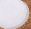 聚燴王 野餐用品圓型燒烤紙烤箱烤盤烤肉紙吸油紙不粘耐高溫烘焙紙錫紙硅油紙家用 50張-加厚直徑38cm 曬單實拍圖
