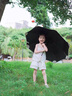 kocotreeKK樹兒童雨傘晴雨兩用掛掛傘男童女孩小學(xué)生上學(xué)專用全自動(dòng)折疊傘 弗萊青 全自動(dòng)開合，96cm大傘面 曬單實(shí)拍圖