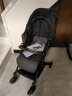 babynest婴儿推车可坐可躺轻便折叠新生儿0-3岁儿童车高景观宝宝避震伞车 酷炫黑[四代] 实拍图