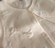 巴拉巴拉童裝嬰兒連體衣新生兒寶寶滿(mǎn)月爬服夾棉加厚萌趣男童女童嬰童衣服 純色奶黃包 80cm 曬單實(shí)拍圖