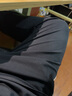viishow直筒休閑長(cháng)褲男夏季運動(dòng)潮牌男生寬松闊腿九分小西褲子 黑色 3XL 曬單實(shí)拍圖