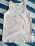 小青龍 男女兒童背心薄款純棉夏季寶寶吊帶內衣打底內衣圓領(lǐng)卡通小背心 粉貓咪（女寶寶） 130 (建議120-130cm) 曬單實(shí)拍圖