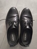 奧康男鞋牛皮軟底正裝皮鞋透氣系帶英倫男士青年商務(wù)皮鞋圓頭 黑色 40 曬單實(shí)拍圖