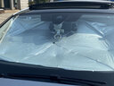 汽車遮陽傘車內(nèi)遮陽簾前檔內(nèi)置遮陽板 前擋風(fēng)玻璃防曬隔熱遮陽擋 本田CRV XRV 奧德賽 冠道 繽智 曬單實(shí)拍圖