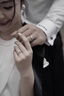 DR CK情侶對戒人工莫桑石鉆戒純銀戒指女士求婚結婚戒子七夕情人節禮物 偏愛(ài)對戒女戒60分閉口+男戒開(kāi)口 15號女士圈 曬單實(shí)拍圖