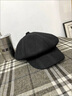 CHANEELR & KARITH帽子女2026新款秋冬季百搭八角帽防寒時(shí)尚保暖貝雷帽蓓蕾帽送女友 黑色 曬單實(shí)拍圖