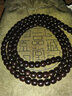 京城一品堂 印尼黑金老料椰蒂108佛珠項鏈手串收藏級老型桶珠正圓蘋(píng)果圓珠 8x8桶珠【收藏級】 曬單實(shí)拍圖