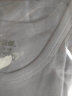 南极人4件装男士短袖男纯棉背心男式t恤运动弹力修身黑白打底汗衫老头衫 黑2+白1+灰1 XXL(180/105) 实拍图