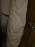 艾萊依新款大翻領(lǐng)鴨絨亮面羽絨服女小眾設計感中長(cháng)款寬松蝴蝶結外套 果凍粉 M 160【建議115-130斤】 曬單實(shí)拍圖