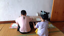久愛久兒童漢服女童夏季中國風(fēng)唐裝古裝仙女襦裙連衣裙小女孩演出服 藍(lán)粉色（半袖齊胸襦裙+披帛） 140 （建議身高130-140cm） 曬單實(shí)拍圖