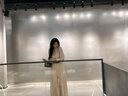 MeetMetro瑪依爾法式仙女連衣裙女2025秋新款高端氣質(zhì)純欲風(fēng)裙子禮服長(cháng)裙 藕粉MG184213 M 曬單實(shí)拍圖