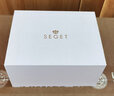 世爵（SEGET）女士手表復古輕奢方形防水石英表女表七夕禮物高級感精致禮盒 91889LT-鋼帶 曬單實(shí)拍圖