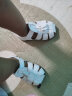 卡特兔儿童凉鞋夏季女宝宝公主鞋男婴童包头软底学步鞋 xz36白色11.5cm 实拍图