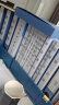 齐心（COMIX）A4活页资料册文件插页袋办公收纳用品 100页PF100AK-1蓝色（单个装） 实拍图