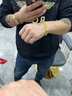 金世喜黃金手鏈男 足金999 雙?？凼宙?扁泰男士金手鏈精品男士扁泰手鏈 鏈長(cháng)19CM金重24.79g 曬單實(shí)拍圖