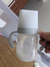 愛得利（evorie）愛得利專用奶瓶蓋寬口徑把柄組新款奶瓶手柄把奶瓶防塵蓋組合配件 坡頂蓋帶手柄【灰色】 曬單實拍圖