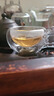 益馨榮 加厚玻璃茶杯品茗杯小號功夫茶具耐熱花茶杯碗雙層杯一口杯 玻璃雙層杯(6個裝) 曬單實拍圖